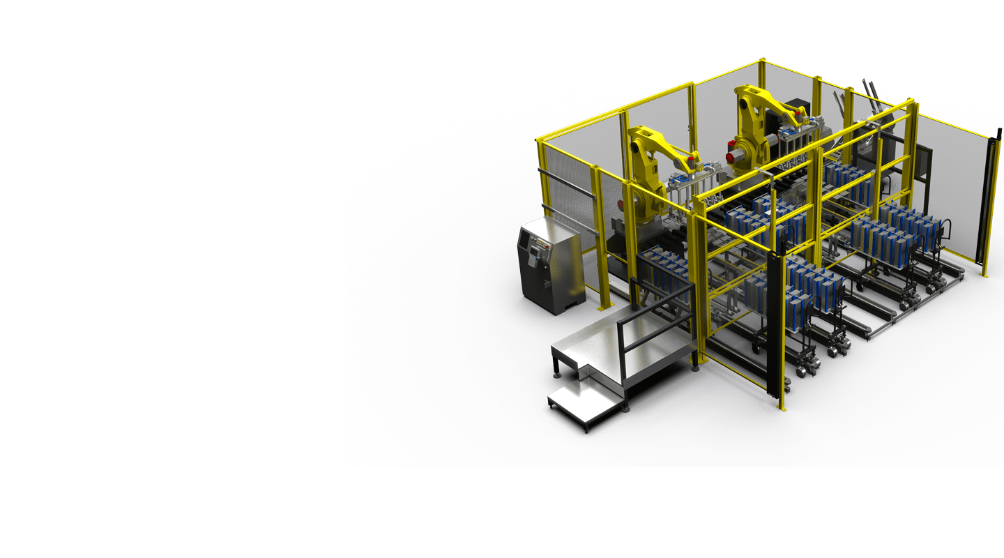 LRTC Series Custom Robotic Top-load Cartoning Machine